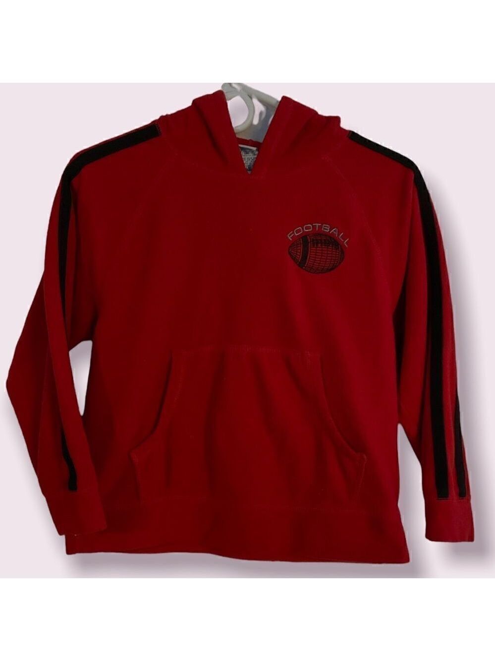 Old Navy Boys Fleece Hoodie Football Size Medium